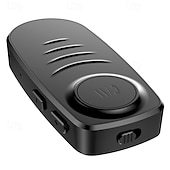 abordables Kit de Bluetooth/manos libres para coche-Receptor Bluetooth 5.0 para automóvil, adaptador auxiliar Bluetooth con cancelación de ruido, receptor de música Bluetooth para estéreo doméstico/auriculares con cable/llamadas manos libres, duración