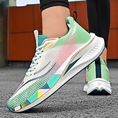 economico Sneakers da uomo-scarpe da corsa sportive leggere da uomo – scarpe da ginnastica con lacci in mesh traspirante con suola ammortizzante per palestra e fitness all&#039;aperto