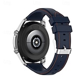 رخيصةأون عصابات ساعات سامسونج-حزام إلى Samsung Galaxy Watch 3 45mm سيليكون إستبدال حزام قابل للتعديل عصابة الرياضة معصمه