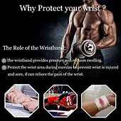 economico Bretelle &amp; Supporti-2 confezioni di tutore per polso regolabile, supporto per polso, cinturini da polso per sollevamento pesi fitness, tendinite, artrite del tunnel carpale, fasce da polso per alleviare il dolore al