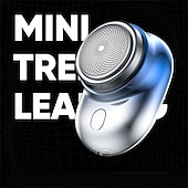 levne Holení a odstraňování chloupků-elektrické holicí strojky pro muže IP67 voděodolný výkonný USB dobíjecí holicí strojky mokré suché stříhání vlasů holicí strojek vousy zastřihovač nosu