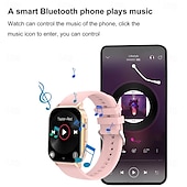 abordables Pulseras inteligentes-696 HK26 Reloj inteligente 2.04 pulgada Pulsera inteligente Bluetooth Podómetro Recordatorio de Llamadas Seguimiento del Sueño Compatible con Android iOS Mujer Llamadas con Manos Libres Recordatorio