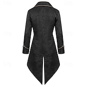 cheap Outerwear-Punk &amp; Gothic Medieval Renaissance Coat Jacket Tailcoat Prince Nobleman Men&#039;s Royal Steampunk Halloween Masquerade Event / Party Masquerade Adults&#039; Coat