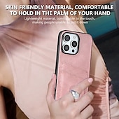 baratos Capas para iPhone-telefone Capinha Para iPhone 16 Pro Max Plus iPhone 15 Pro Max Plus iPhone 14 13 12 11 Pro Max Plus iPhone 14 Pro Max Capa traseira Slot para cartão Antichoque Retro TPU Couro PU
