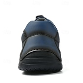 abordables Baskets-baskets décontractées en similicuir marron pour hommes avec lacets élastiques réglables - semelle antidérapante durable, coupe confortable pour un usage quotidien