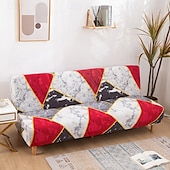 abordables Housse de canapé-housse de canapé imprimée housse extensible et élégante idéale pour protéger et rafraîchir votre canapé ajoute une touche décorative à la décoration de votre salon