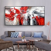 cheap Abstract Paintings-Mintura Handmade Abstract Colorful Oil Paintings On Canvas Wall Art Decoration Modern Picture For Home Decor Rolled Frameless Unstretched Painting