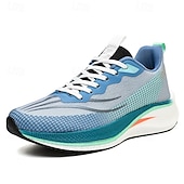 economico Sneakers da uomo-scarpe da corsa sportive leggere da uomo – scarpe da ginnastica con lacci in mesh traspirante con suola ammortizzante per palestra e fitness all&#039;aperto