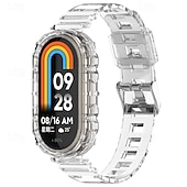 halpa Muut kellonauhat-Älykäs ranneke Yhteensopiva Xiaomi Mi Band 8 Älykello Hihna Säädettävä Solo Loop Urheiluhihna Korvaus Ranneke