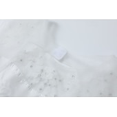 preiswerte Kleider für die Blumenmädchen-kinderkleidung Mädchen Blumenmädchen Kleid Kleid Ärmellos Hochzeit Party Schleife Elegant Vintage Spitze Tüll Maxi 4-13 Jahre Weiß Rosa Rote