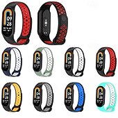 رخيصةأون عصابات الساعات الأخرى-حزام الساعة الذكية متوافق مع Xiaomi Mi Band 8 ساعة ذكية حزام قابل للتعديل حلقة فردية عصابة الرياضة إستبدال معصمه