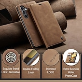 Недорогие Чехлы для Samsung-телефон Кейс для Назначение S24 S24 Ultra Plus S24 ФЭ S23 S22 S21 S20 Ultra Plus FE А55 А35 А25 А15 5Г A54 A34 A14 A73 A53 A33 A23 A13 A72 A52 A32 A22 A12 S25 Ультра Откидная крышка