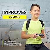 cheap Braces &amp; Supports-Posture Corrector for Men and Women - Adjustable Upper Back Brace for Clavicle Support and Providing Pain Relief from Neck, Back and Shoulder