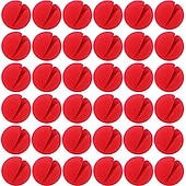 preiswerte Zubehör-Clownsmaske Clown Rote Zirkusclownnase, Großpackung Erwachsene Herren Damen Lustiges Kostüm Leistung Party Halloween Karneval Einfaches Karnevalskostüm