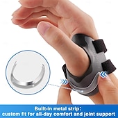 cheap Braces &amp; Supports-CMC Thumb Brace for Osteoarthritis - with Shape-memory Restriction Splint, CMC Joint Stabilizer, Basal Thumb Arthritis Pain Relief and Support for Women and Men
