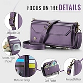 baratos Capa Samsung-telefone Capinha Para Dobra Z 6 Z Fold 5 Z Fold 4 Z Fold 3 Capa para Cartão Wallet Com Suporte Magnética Zíper Retro TPU PC