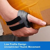 cheap Braces &amp; Supports-CMC Thumb Brace for Osteoarthritis - with Shape-memory Restriction Splint, CMC Joint Stabilizer, Basal Thumb Arthritis Pain Relief and Support for Women and Men