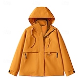 economico Softshell, pile e giacche da escursionismo-Per uomo Giacca Softshell Giubbino da escursione All&#039;aperto Antivento Resistente all&#039;acqua Giacca leggera Giacca a vento Viaggi Nero Bianco Giallo Rosso Viola