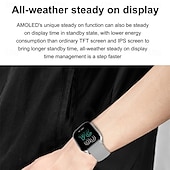 abordables Pulseras inteligentes-696 HK26 Reloj inteligente 2.04 pulgada Pulsera inteligente Bluetooth Podómetro Recordatorio de Llamadas Seguimiento del Sueño Compatible con Android iOS Mujer Llamadas con Manos Libres Recordatorio