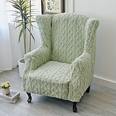 abordables Fauteuils à oreilles-housse de chaise à oreilles extensible imprimée housse durable et élastique avec un design imprimé élégant parfaite pour protéger et rafraîchir votre chaise à oreilles idéale pour la décoration