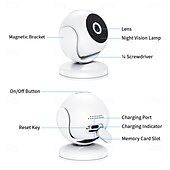 economico Videocamere di sorveglianza domestica per interni-telecamera a5 hd 1080p wireless wifi sorveglianza bluetooth accoppiamento telecamera sport all&#039;aria aperta dv piccola sorveglianza
