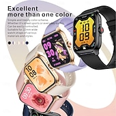 ieftine Ceasuri Smart-ceas inteligent qx15 1,85 inci monitorizare a sănătății asistent vocal AI bărbați femei moda sport tracker fitness ceas inteligent