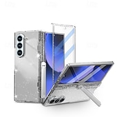 Недорогие Чехлы для Samsung-телефон Кейс для Назначение Z-сгиб 6 Кейс на заднюю панель со стендом Защита от удара Ретро ТПУ ПК