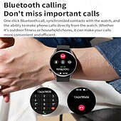 tanie Smartwatche-imosi 1,53 calowy inteligentny zegarek fitness zegarek do biegania bluetooth krokomierz przypomnienie o połączeniach tracker snu kompatybilny z androidem ios kobiety mężczyźni rozmowy bez użycia rąk