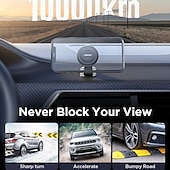cheap Car Holder-Dashboard Phone Holder Rotatable Magnetic Phone Holder for Car Dashboard Compatible with All Mobile Phone Phone Accessory