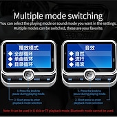 お買い得  車用Bluetoothキット/ハンズフリー-bc32 車用 FM トランスミッター ブルートゥース MP3 プレーヤー ワイヤレス ハンズフリー 1.8 インチ LCD スクリーン付き 携帯電話充電器用