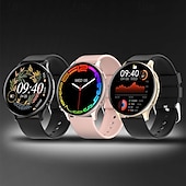 billige Smartklokker-ny mx15 smartwatch bluetooth ringe puls kroppstemperatur stemmeassistent 1.32 rund skjerm utvidelsesløsning kroppstemperaturmåling bluetooth call bluetooth musikk ai stemmeassistent