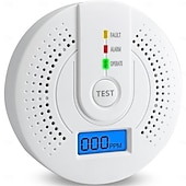 economico Sensori di sicurezza-rilevatore di monossido di carbonio a batteria rilevatore di allarme CO monitor con display digitale a LED per cucina domestica