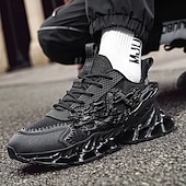 economico Sneakers da uomo-scarpe da ginnastica sportive leggere da uomo a tema drago – design unico della suola scolpita, scarpe da corsa traspiranti e comode per lo sport e lo street style