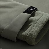 preiswerte Fleece &amp; 3 in 1 Jacken-Herren Wanderjacke 3-in-1-Jacken wandern Draussen Wasserdicht Windundurchlässig Warm Reißverschluß vorne Vliesjacken Voller Reißverschluss Camping / Wandern / Höhlenforschung Schwarz Elfenbein Rot