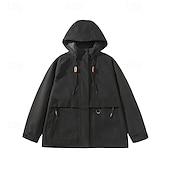 economico Softshell, pile e giacche da escursionismo-Per uomo Giacca Softshell Giubbino da escursione All&#039;aperto Antivento Resistente all&#039;acqua Giacca leggera Giacca a vento Viaggi Nero Bianco Giallo Rosso Viola
