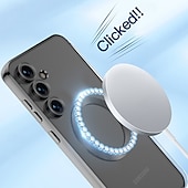 Недорогие Чехлы для Samsung-телефон Кейс для Назначение S24 Ultra S24 Plus S24 S23 S23 Ultra S23 Plus S25 Ультра Кейс на заднюю панель Магнитный Поддержка беспроводной зарядки Защита от удара Ретро Покрытие