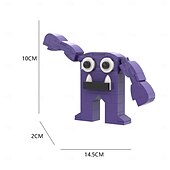 お買い得  組立ておもちゃ-バンバン ビルディングブロック おもちゃ 想像力豊かな建設プレイセット ブロック アクションフィギュア 誕生日 ビルディングブロック 大人 子供 ファン向け