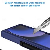 Недорогие Чехлы для Samsung-телефон Кейс для Назначение Z-сгиб 6 Кейс на заднюю панель со стендом Защита от удара Ретро ТПУ ПК