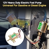 abordables Outils de réparation pour véhicule-Kit de pompe à carburant électrique universelle 12 V/24 V 3-6 psi basse pression avec filtre à carburant 6,56 pi 5/16&quot; de diamètre intérieur Remplacement de la conduite de carburant pour carburateur