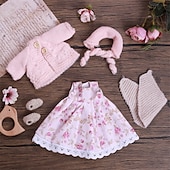 abordables Ensembles de Vêtements et Accessoires pour Poupées-ensemble de vêtements de poupée waldorf fait à la main pour poupée de 12 pouces poupée muppet faite à la main pour cadeaux de Noël