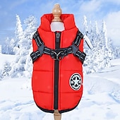 levne Kabáty-Psi Kočky Kabáty Kurtka Kamizelka Puffer Jacket Huňaté čepice Pro volný čas Voděodolný Větruvzdorné Teplý Yumuşak Omyvatelné Vánoce předvečer Všech svatých Nový rok Pivo Oktoberfest Valentýna