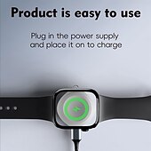 お買い得  ワイヤレス充電器-充電ステーション 3 W 出力電力 ワイヤレス充電ステーション CE 高速ワイヤレス充電 ライトウェイト MagSafe 用途 Apple Watch Ultra 8 7 6 5 4 SE2 Airpods 3 2 Pro 2 AppleWatchシリーズSE / 6/5/4/3/2/1