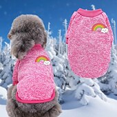 abordables Vêtements &amp; accessoires-Chien Chat Sweat-shirt Le style mignon Décontractées Hiver Respirable Doux Lavable Confortable Extérieur Casual Quotidien Vêtements pour chiens for Bichon Frisé Loulou de Poméranie Bébé Animal