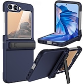 お買い得  サムスン用ケース-電話 ケース 用途 Zフリップ6 バックカバー スタンド付き 耐衝撃 レトロ風 TPU PC