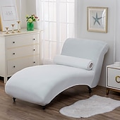 abordables Housse de canapé-housse de chaise longue en velours housse de luxe pour salon housse de chaise longue d&#039;intérieur extensible ultra douce lavable en machine