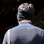 billige Hjemmeslitasje-øreklokker for å sove høst vinter varm støydempende termisk utendørs innendørs klær menn kvinner