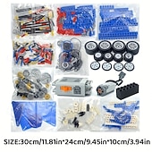 abordables Jouets de construction-Blocs de construction Modèle de véhicule 396 pcs compatible Coque en plastique Legoing Créatif Jouets de décompression Interaction parent-enfant pour enfant Jouet Cadeau