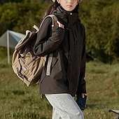halpa Fleece ja 3 in 1 takit-Miesten Naisten Softshell-takki Vaellustakki Talvi ulko- Tuulenkestävä Vedenkestävä 3-in-1-takki Fleecetakit Tuulitakki takki Matkailu Musta Keltainen Armeijan vihreä Punainen Purppura