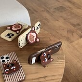 abordables Carcasas iPhone-teléfono Funda Para iPhone 16 Pro Max Plus iPhone 16 iPhone 16 Pro iPhone 15 Pro Max Plus iPhone 15 iPhone 14 Pro Max iPhone 13 Pro Max Funda Trasera con Soporte Antigolpes Retro TPU Cuero de PU