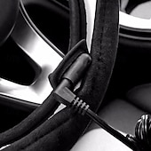 billiga Rattöverdrag till bilen-dc12v 38cm biluppvärmd rattkåpa byte snabbuppvärmning elektrisk auto rattkåpa biltillbehör